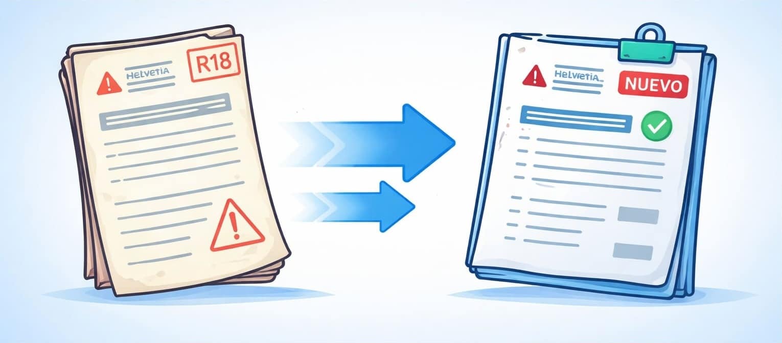 Actualizar seguro patinete Helvetia Movilidad R18 a nuevo seguro VML A7P obligatorio para patinetes eléctricos según normativa 2026