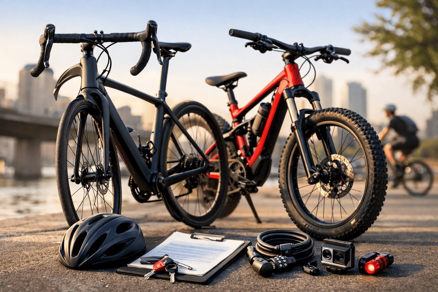 Seguro de Bicicleta con Helvetia para bicis modernas y eléctricas con cobertura de responsabilidad civil en Elche