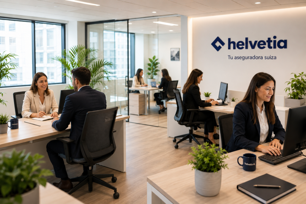 Agencia de Seguros Helvetia con atención personalizada online y telefónica para particulares, autónomos y empresas en toda España.